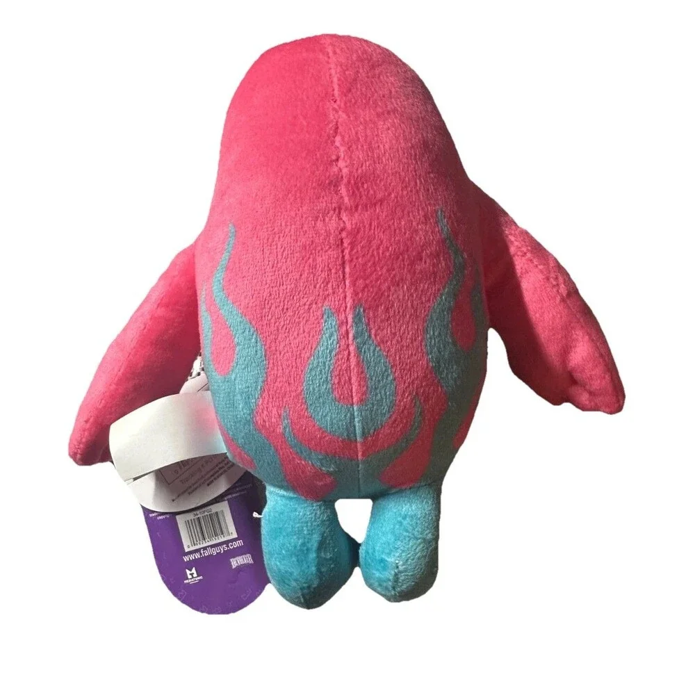 Fall Guys- Hotrod Flames Bublegum Soft Plush Toy‎ 8-Inch NEW!